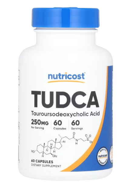 Nutricost, TUDCA, 250 mg, 60 Capsules