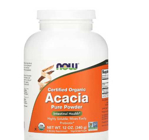 NOW Foods, Organic Acacia Pure Powder, 12 oz (340 g)