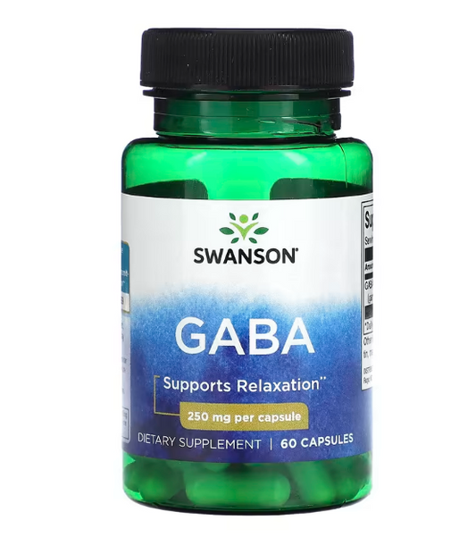 Gaba, Swanson,, High Potency, 500 mg, 100 Capsules