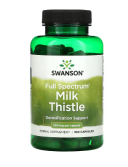 Milk Thistle, 500 mg, 100 Capsules