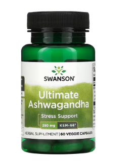 Ultimate Ashwagandha, 250 mg , 60 Veggie Capsules