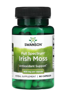 Swanson, Full Spectrum Irish Moss, 400 mg, 60 Capsules