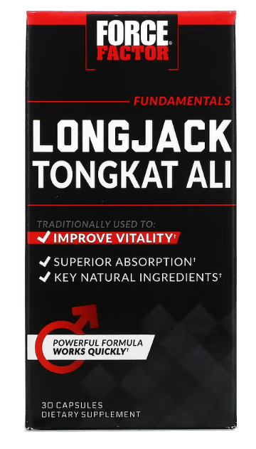 Tongkat Ali Longjack,Force Factor, , 500 mg, 30 Capsules